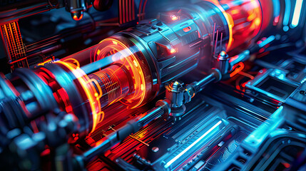 Nano-engineered thermal management systems high detail cutting-edge technology 