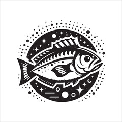 Cod Fish Vector