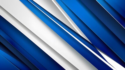 Obraz premium blue geometric background