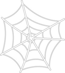 Fototapeta premium Halloween Spider Web 