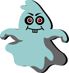 Halloween Ghost Cartoon Emoji
