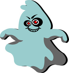 Halloween Ghost Cartoon Emoji
