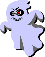 Halloween Ghost Cartoon Emoji