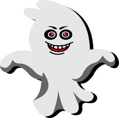 Halloween Ghost Cartoon Emoji