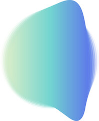 Circle color curve blend gradation for badge, price tag, label, logo