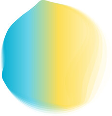 Circle color curve blend gradation for badge, price tag, label, logo