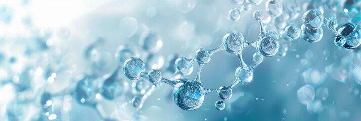 Pure Essence: Abstract Water Treatment Background with Subtle Gradients