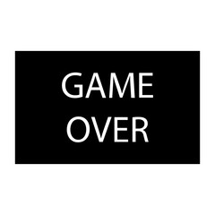 Fototapeta premium game over
