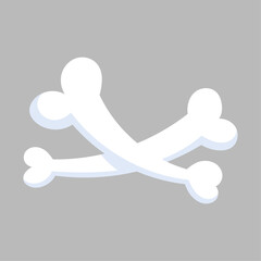 Halloween icon template illustration logo design on gray