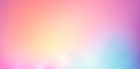 Obraz premium Colorful gradient background, pastel color soft texture gradient background with a blur effect, pink, blue, purple and orange.