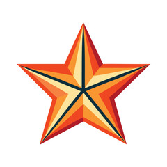 Fototapeta premium star icon illustration, star vector, star icon vector illustration, star silhouette of a star isolated on a white background, eps, png, svg, vector,