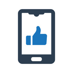 Mobile like icon