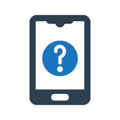 Mobile question icon