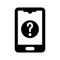 Mobile question icon