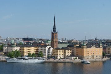 Fototapeta premium View of the old town, Stockholm