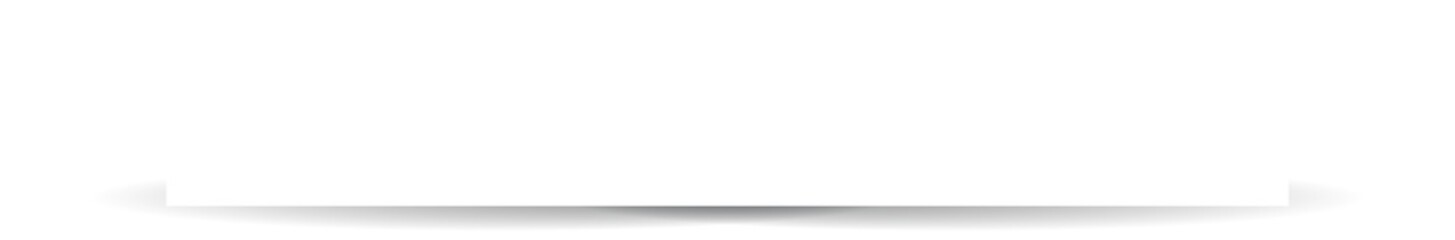 Obraz premium White paper rectangle and shadow, banners, icon, label