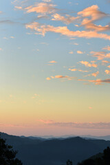 Fototapeta premium Beautiful landscape with mountains view, Thailand 