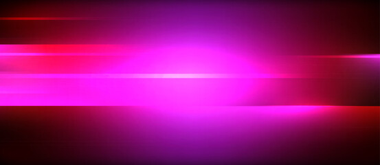 Neon dynamic diagonal light rays background. Techno digital geometric concept design for wallpaper, banner, presentation, background