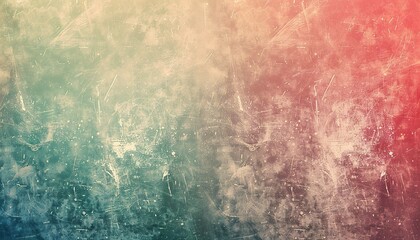 Fototapeta premium Abstract Grunge Texture with Red and Green Tones