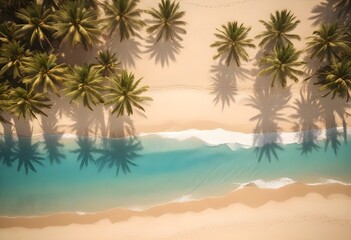 palm tree on the beach