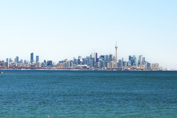 Naklejka premium Cityscape of Toronto