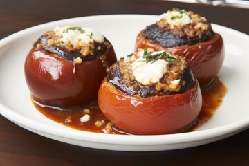 Stuffed Tomatoes with Feta and Basil