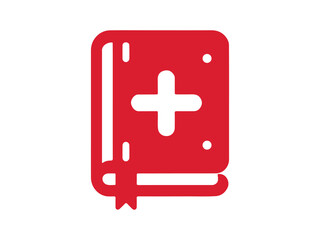 Obraz premium Education Book Logo Icon Symbol Template Vector Illustration.