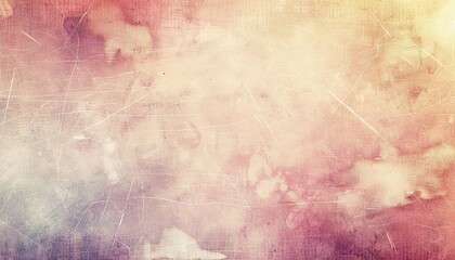 Vintage Texture with Scratches and Faded Colors