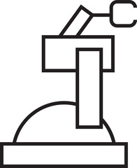 Industrial Robotic Arm Icon