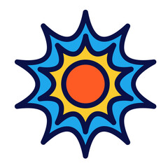 big bang icon design