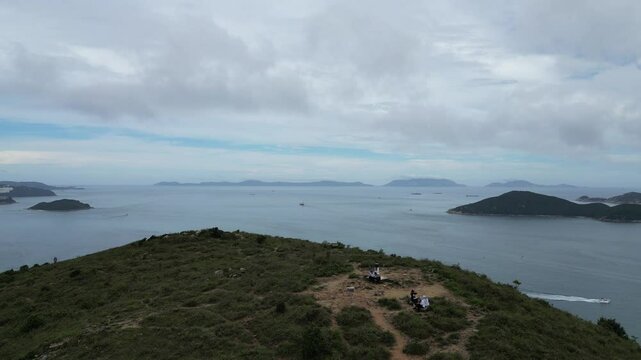the Yuk Kwai Shan on the island of Ap Lei Chau in Hong Kong
