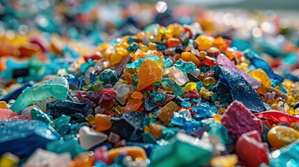 Raising Awareness: Close-Up of Microplastics Contamination