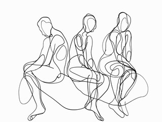 Metaphors Expressed in Graceful Line: A Minimalistic Journey of One-Stroke Symbolism