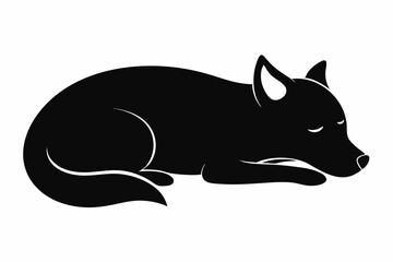 black and white dog silhouette, dog vector illustration, dogs silhouette, animal silhouette isolated vector Illustration, png, dog icon