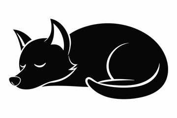 black and white dog silhouette, dog vector illustration, dogs silhouette, animal silhouette isolated vector Illustration, png, dog icon