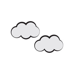 Fototapeta premium cloud logo icon