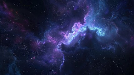 Fototapeta premium Cosmic Nebula in Deep Space