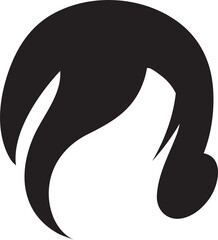 Woman Hairstyle Icon
