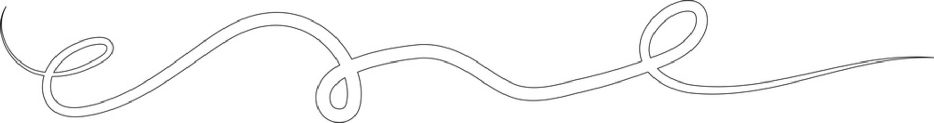 Spiral line hand drawn. Element design