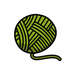Yarn knittin Vector