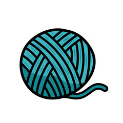 Yarn knittin Vector