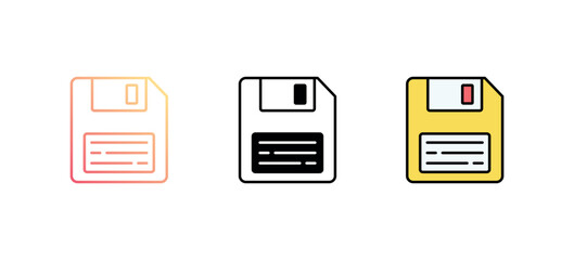Printer icon design with white background stock illustration