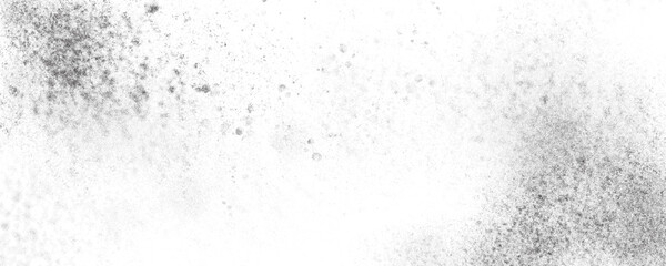 Grainy noisy background. Dotted stipple vector pattern on white bg. Gradient grunge effect with sand texture. Black spray speckle gradation. Halftone retro gritty abstract fade.