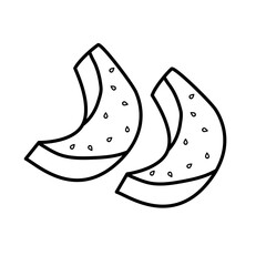 Cookies line illustration