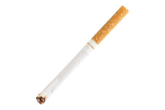 Cigarette isolated on transparent background - Powered by Adobe