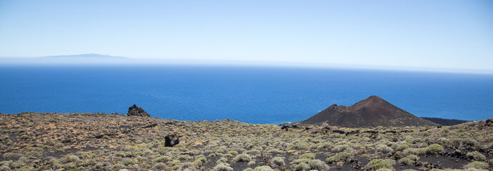 Blick von La Palma nach La Gomeira