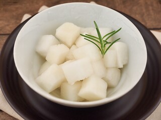 무 피클, 치킨 무, 요리, 식사