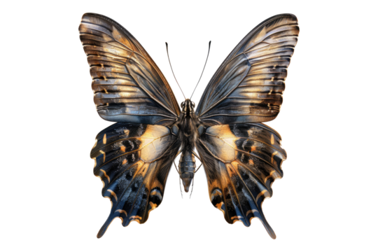 Butterfly isolated on transparent background