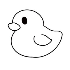 Cute animals outline