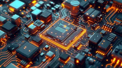 Electronic components, integrated circuit boards, electronic devices